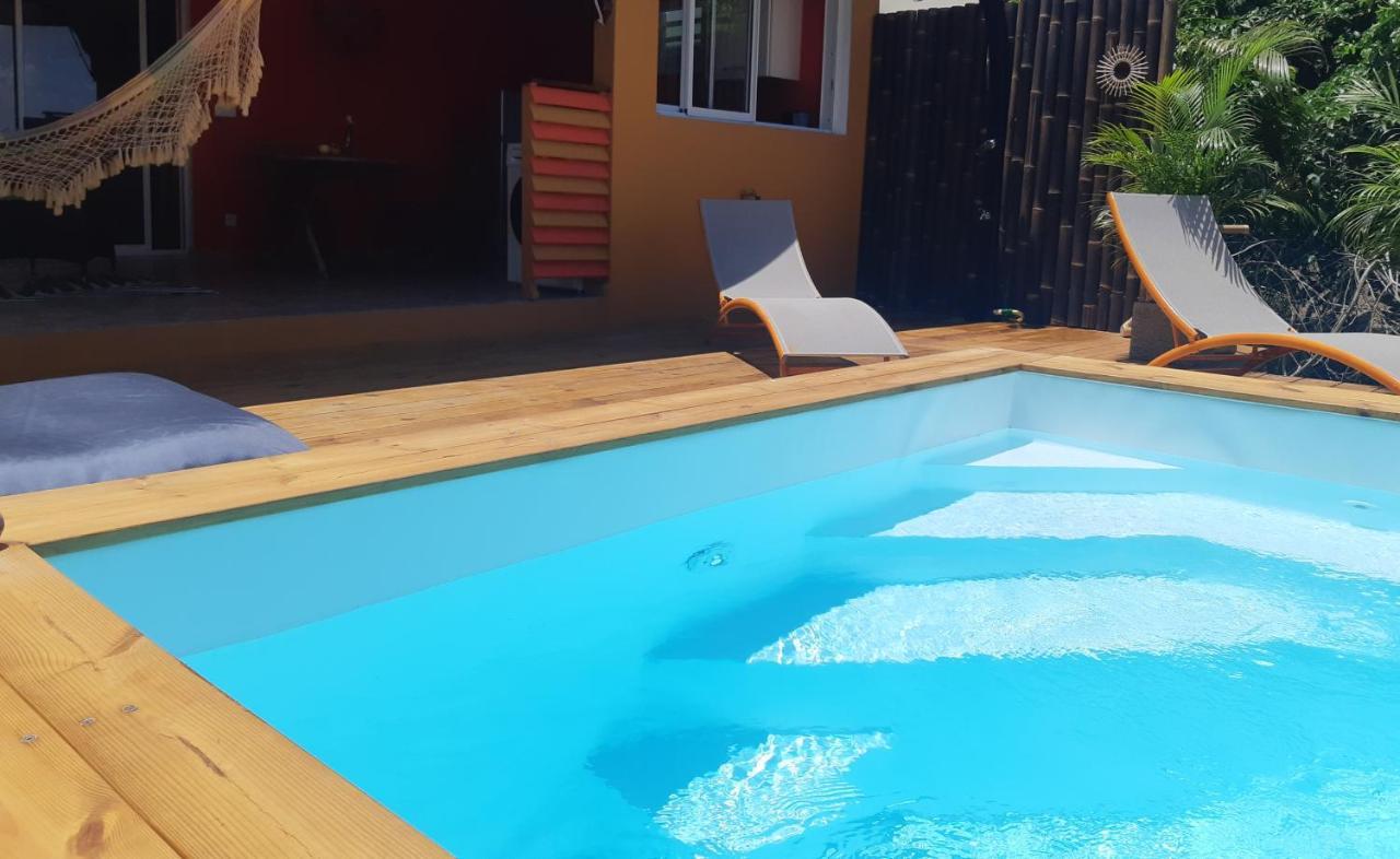 Ti Coin Relax Bungalow Vue Mer Piscine Privee Saint-Francois  Dış mekan fotoğraf