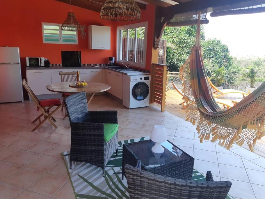 Ti Coin Relax Bungalow Vue Mer Piscine Privee Saint-Francois  Dış mekan fotoğraf